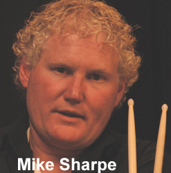 Mike Sharpe Drummer All Natural Ingredients