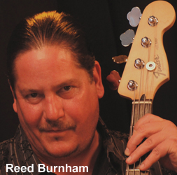 Reed Burnham Bass Guitar Artist For All Natural Ingredients