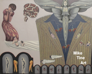 Mike Tine Art In Exibit