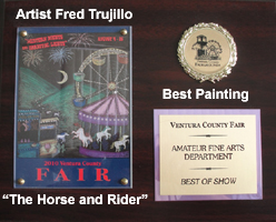 Fred Trujillo Art First Place Award
