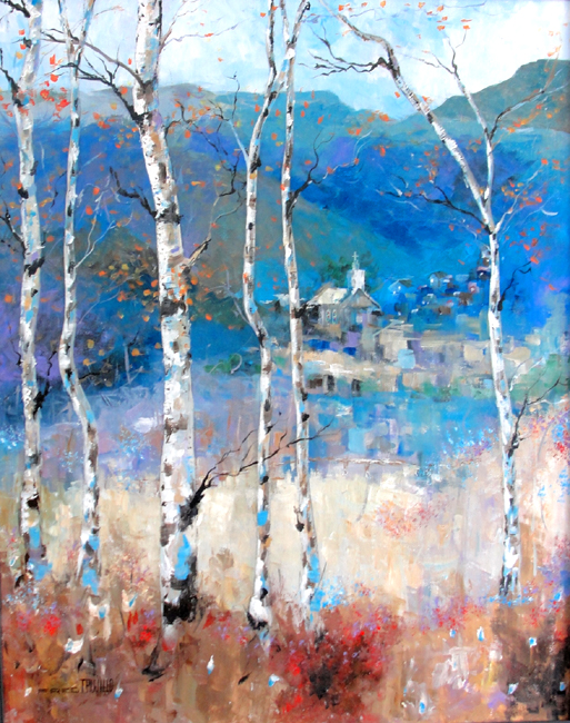 Fred Trujillo Art Titled: "The Aspens"