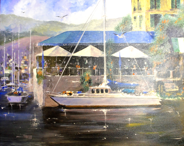 Fred Trujillo Art Titled: "The Boat"